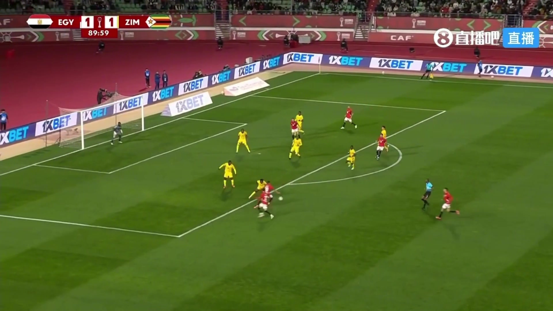 还是靠他萨拉赫第91分钟扫射破门埃及逆转绝杀津巴布韦